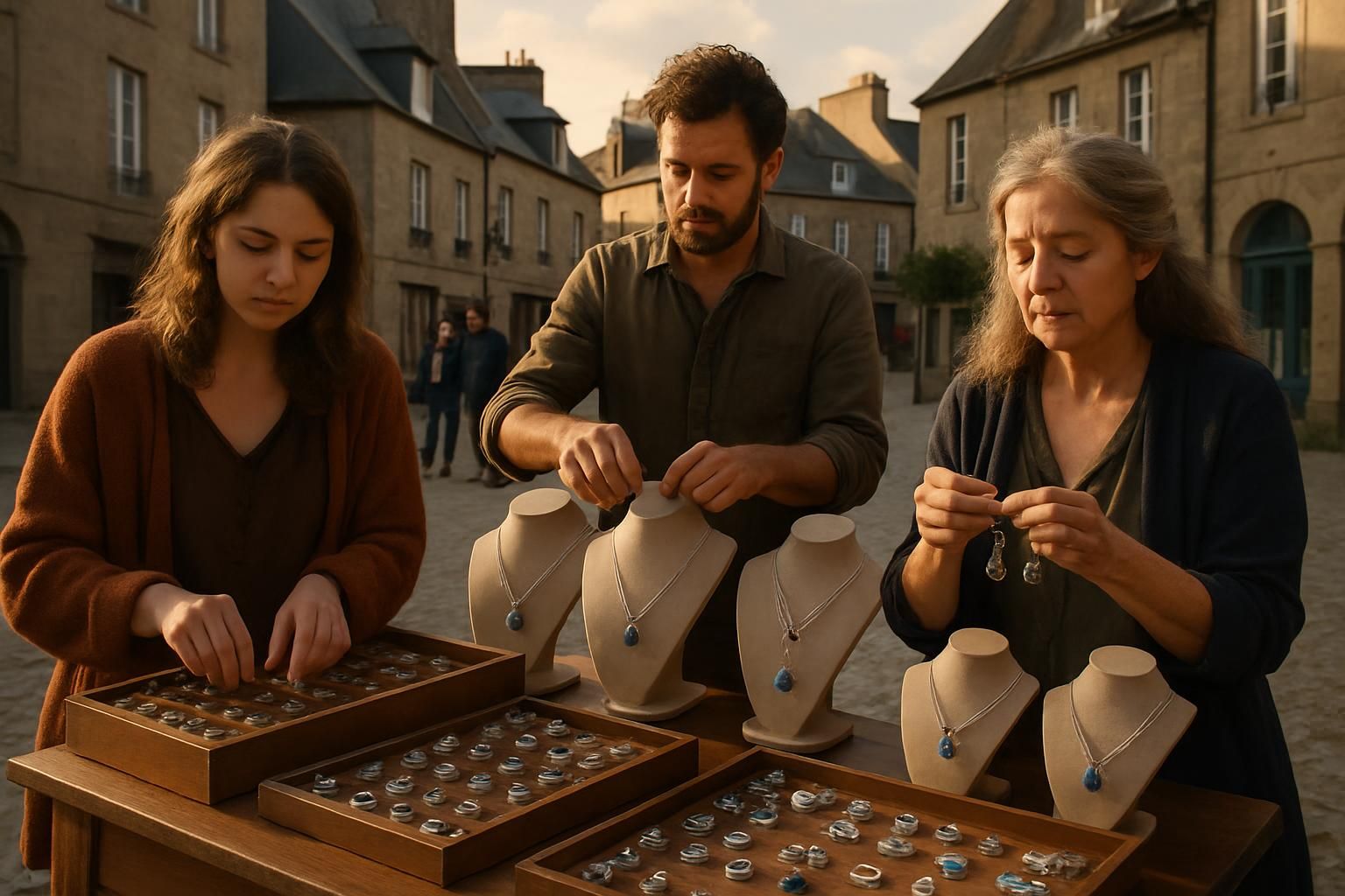 à lannion, les bijoux de bagatelle, précieux et appréciés par leurs créateurs, s'apprêtent à quitter la place après une histoire marquée par une passion profonde : « j’ai adoré ce que je faisais ».