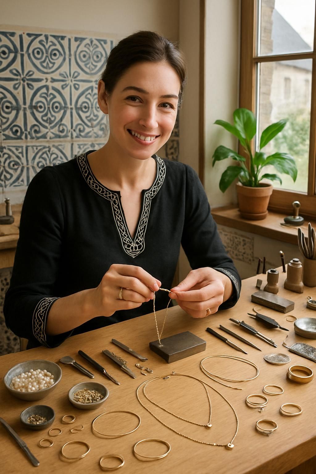 découvrez les créations d'amélie séchet à pontivy : des bijoux élégants, accessibles et faits avec passion pour tous les styles.