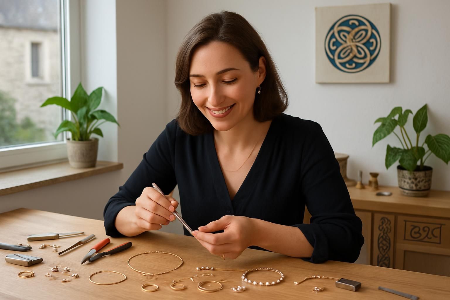 découvrez les bijoux élégants et accessibles d'amélie séchet à pontivy, alliant savoir-faire artisanal et design moderne pour sublimer toutes les occasions.