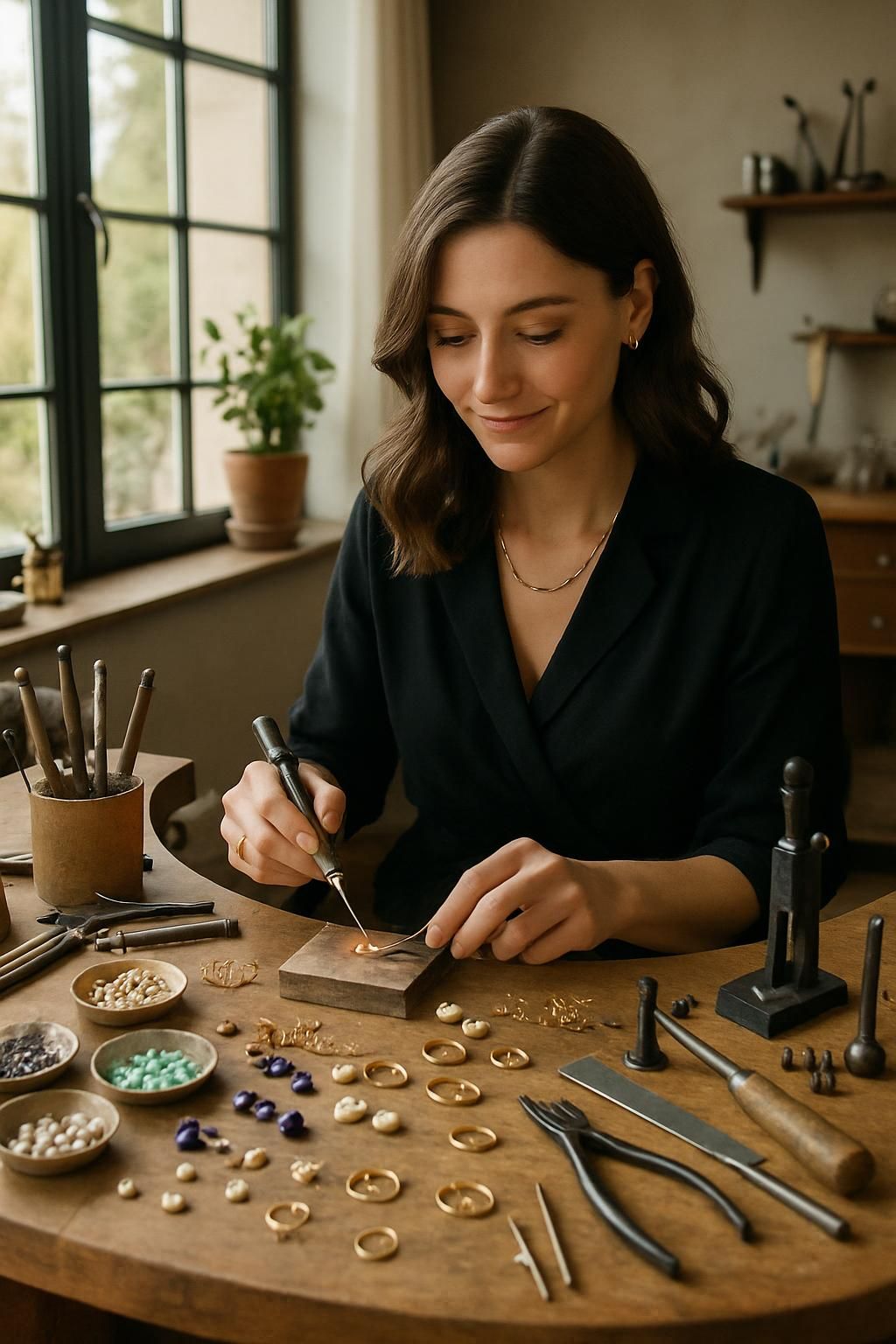 découvrez l'univers unique des bijoux artisanaux letty m, créés par manon vinot-letty à deux pas de caen, alliant savoir-faire et créativité pour des pièces élégantes et originales.