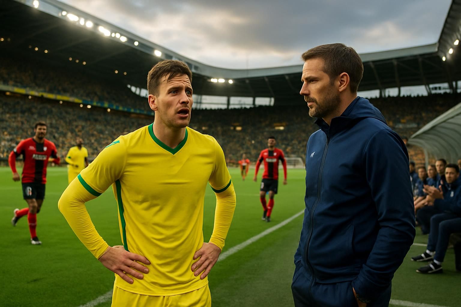retour sur le match du fc nantes à guingamp : malgré la frustration d'un résultat décevant, les débuts de grégory poirier suscitent un optimisme prometteur pour l'avenir de l'équipe.