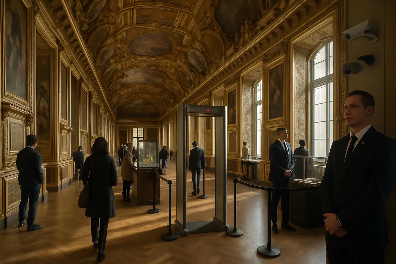 découvrez les conditions exceptionnelles de réouverture de la galerie d’apollon au louvre suite au braquage spectaculaire.
