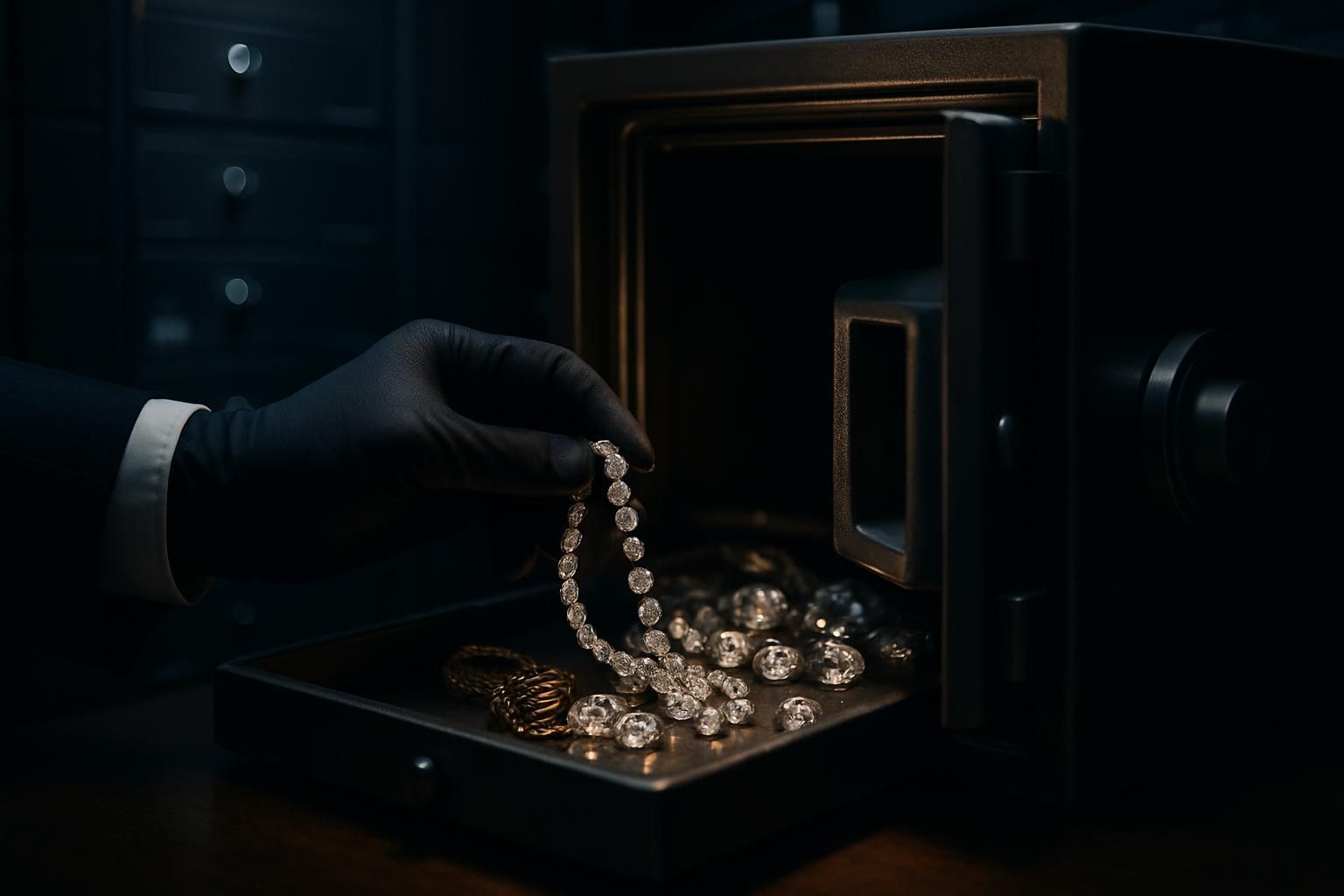 découvrez l'enquête sur la disparition de bijoux et diamants, et les accusations visant la société générale concernant le vol supposé du coffre-fort d'une cliente.
