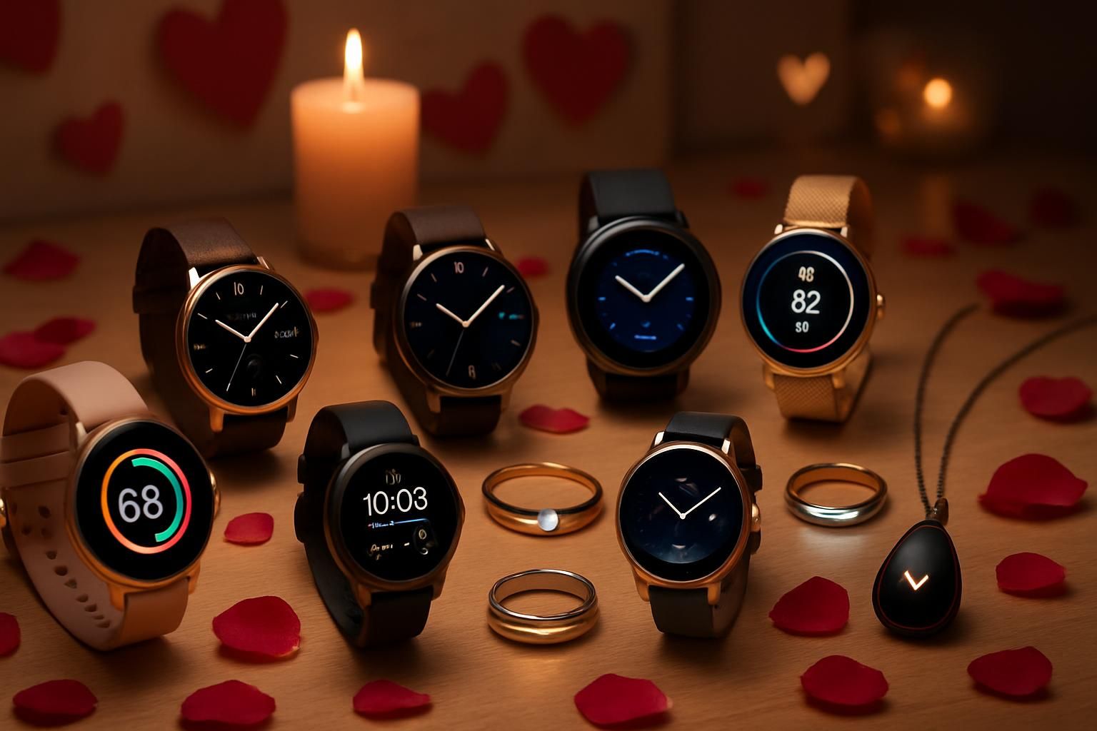 découvrez 12 montres connectées et bijoux high-tech à offrir pour la saint-valentin avec amazon. faites plaisir le 14 février avec des cadeaux alliant technologie et élégance.