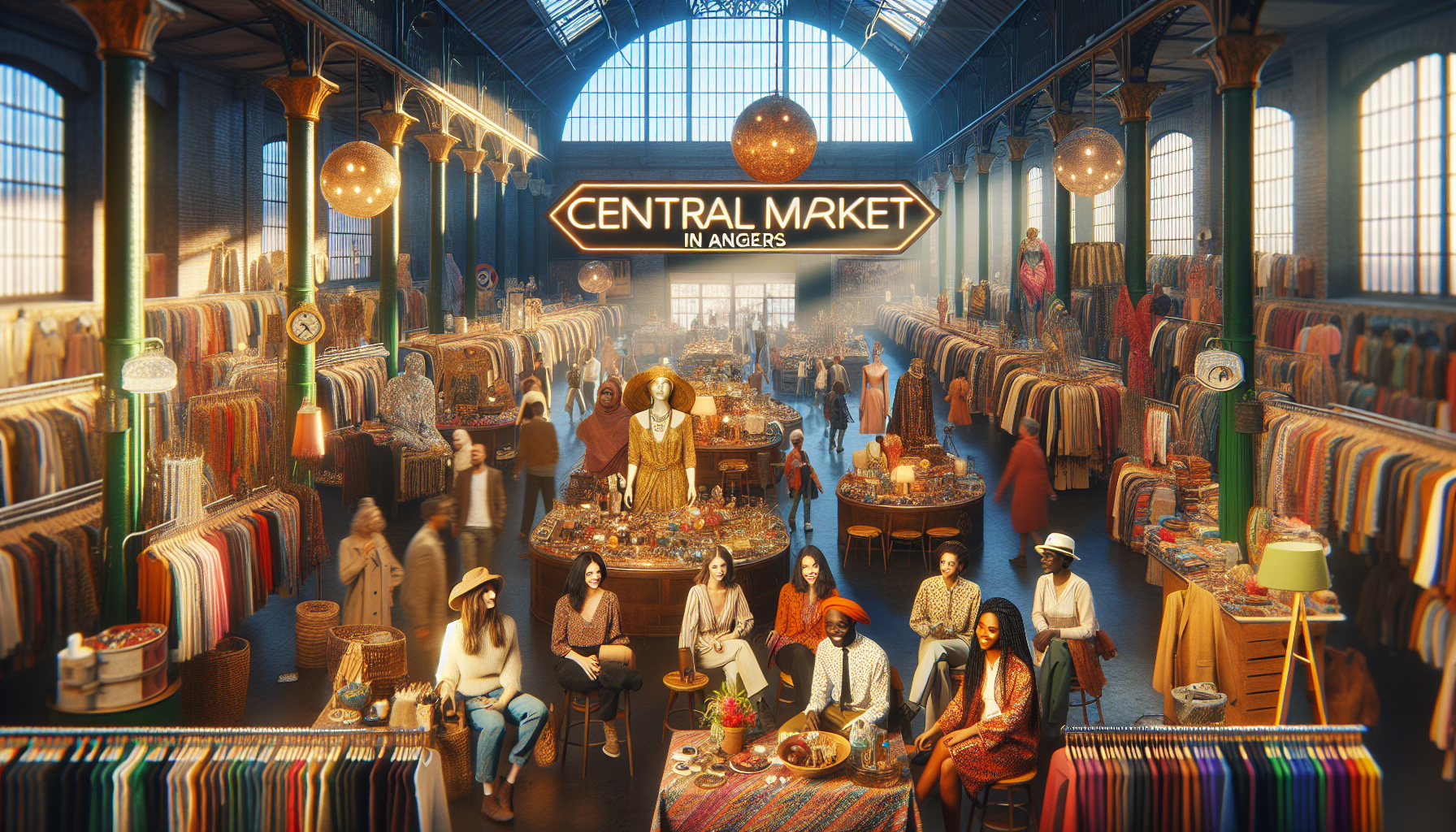 découvrez central market, la friperie géante d'angers spécialisée dans la mode vintage et les bijoux scintillants ! plongez dans un univers unique où chaque pièce raconte une histoire. trouvez votre style avec une sélection exclusive d'articles rétro, tout en profitant d'une ambiance chaleureuse et accueillante.