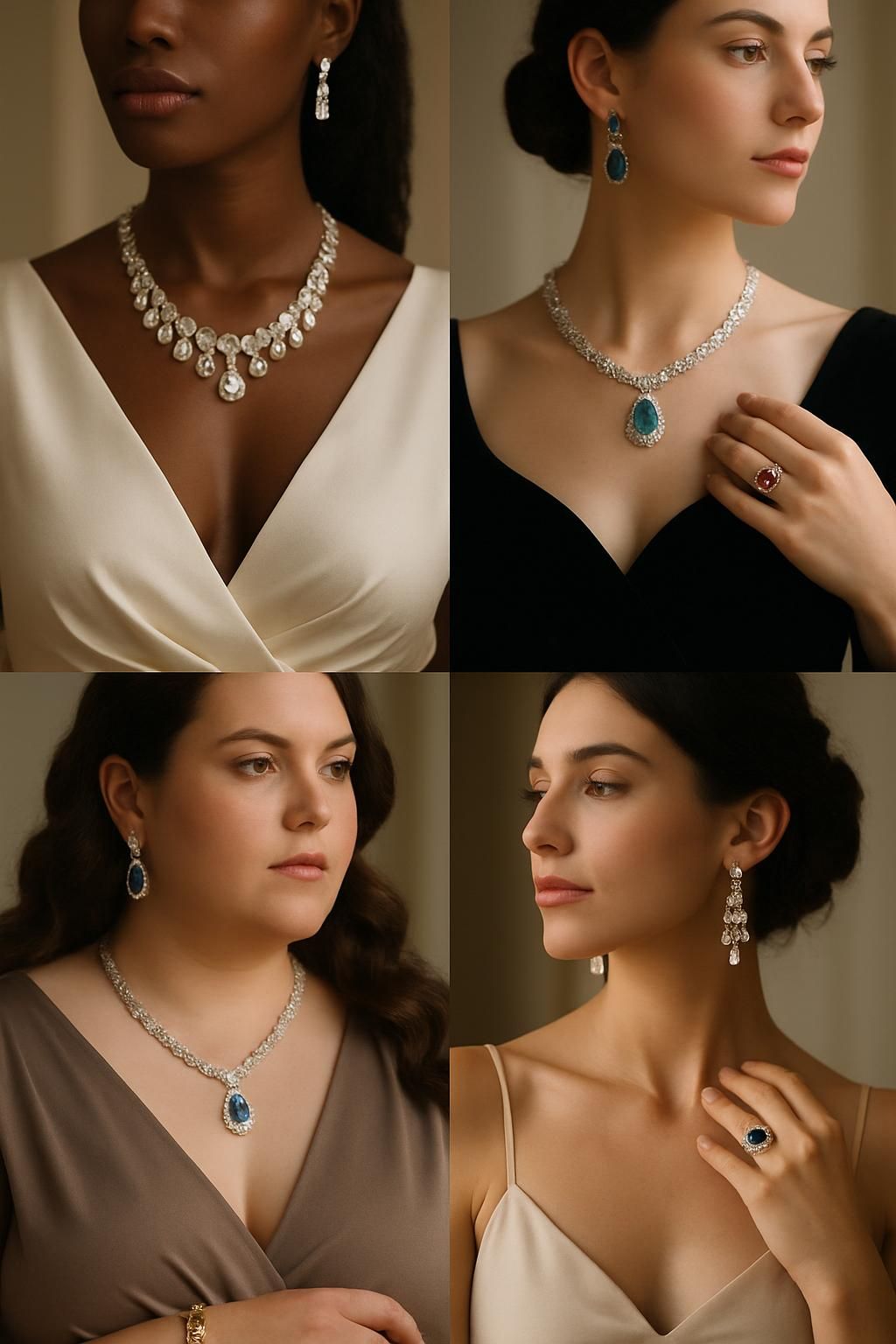 découvrez ces bijoux d'exception qui apportent une touche d'élégance royale à toutes les silhouettes, sublimant votre style avec raffinement et distinction.