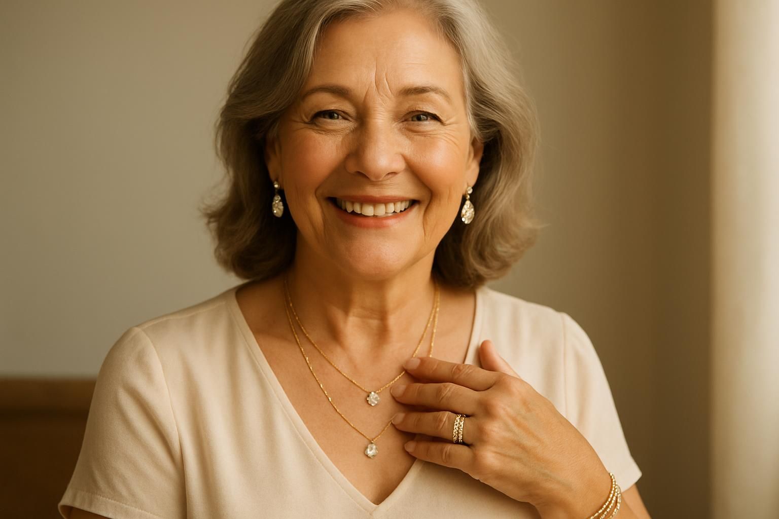 découvrez l'histoire touchante de claudia squitieri qui partage l'amour de sa mère pour les bijoux, véritables reflets de sa lumière et de son élégance rayonnante.