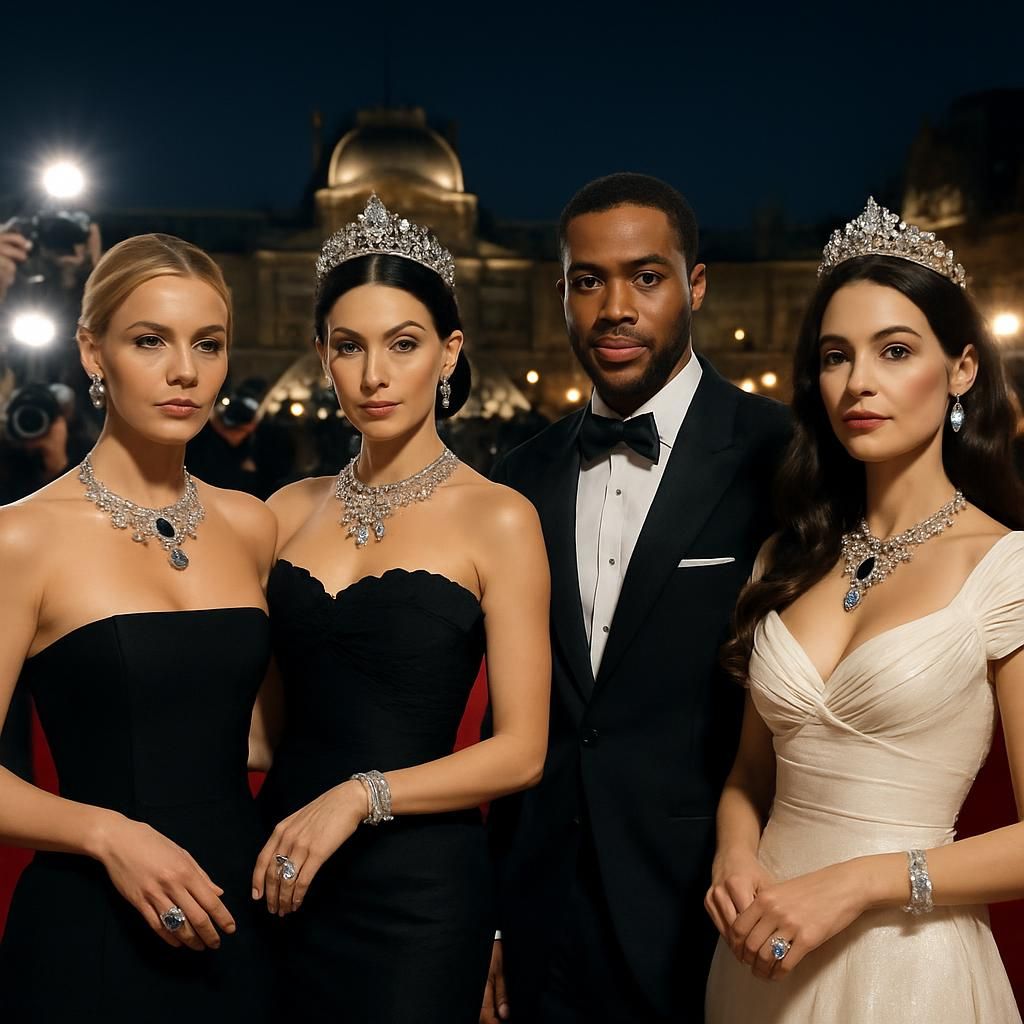 découvrez comment les bijoux volés au louvre illuminent les tenues des célébrités lors du met gala, alliant mystère et glamour sur le tapis rouge.