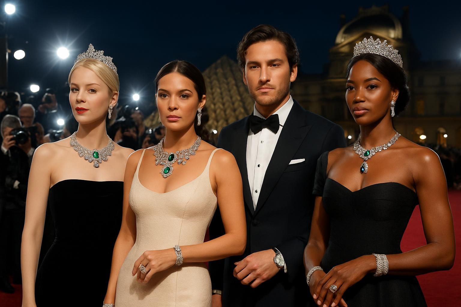 découvrez comment les bijoux volés au louvre illuminent les cou des célébrités lors du prestigieux met gala, alliant histoire et glamour sur le tapis rouge.