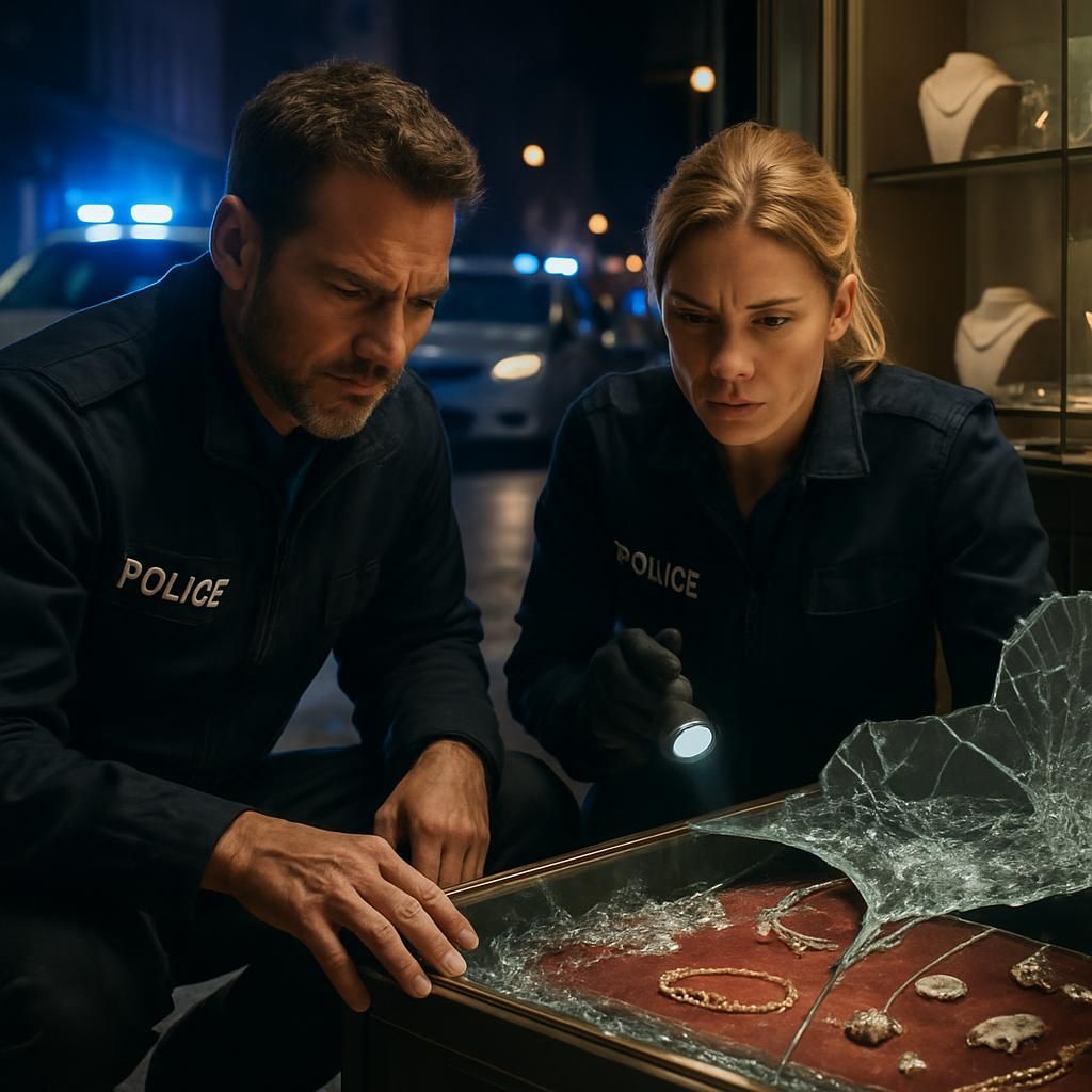 découvrez l'épisode captivant de demain nous appartient sur tf1 : une enquête haletante autour des bijoux disparus qui mène la police sur une piste brûlante pleine de suspense.