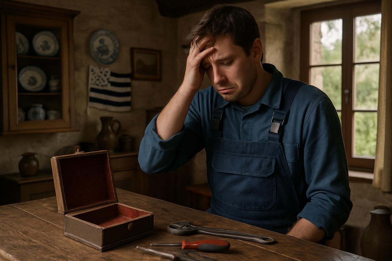 en bretagne, un alternant en maintenance victime d'un cambriolage : la précieuse bague de fiançailles de sa grand-mère a été dérobée.