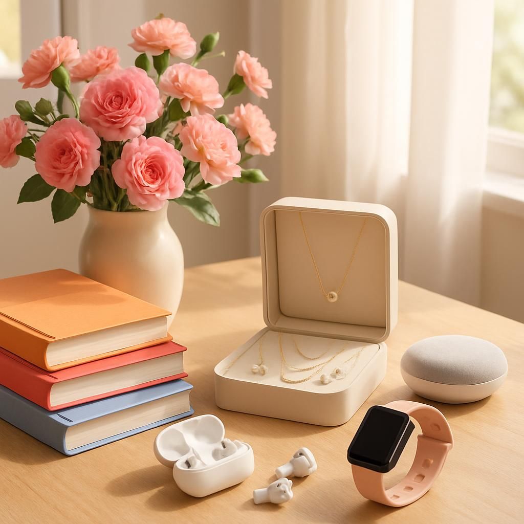 découvrez une sélection astucieuse de cadeaux abordables pour la fête des mères, alliant livres, bijoux élégants et innovations technologiques pour surprendre et ravir.