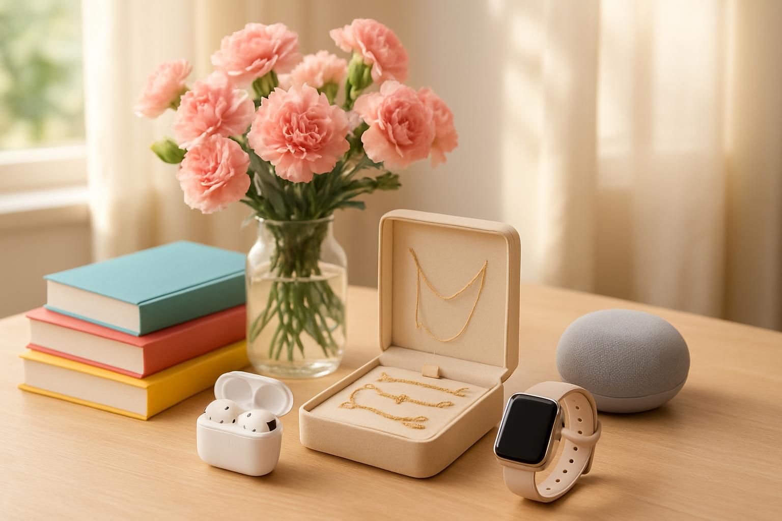 découvrez notre sélection astucieuse de cadeaux abordables pour la fête des mères, alliant livres, bijoux élégants et innovations technologiques pour faire plaisir sans se ruiner.