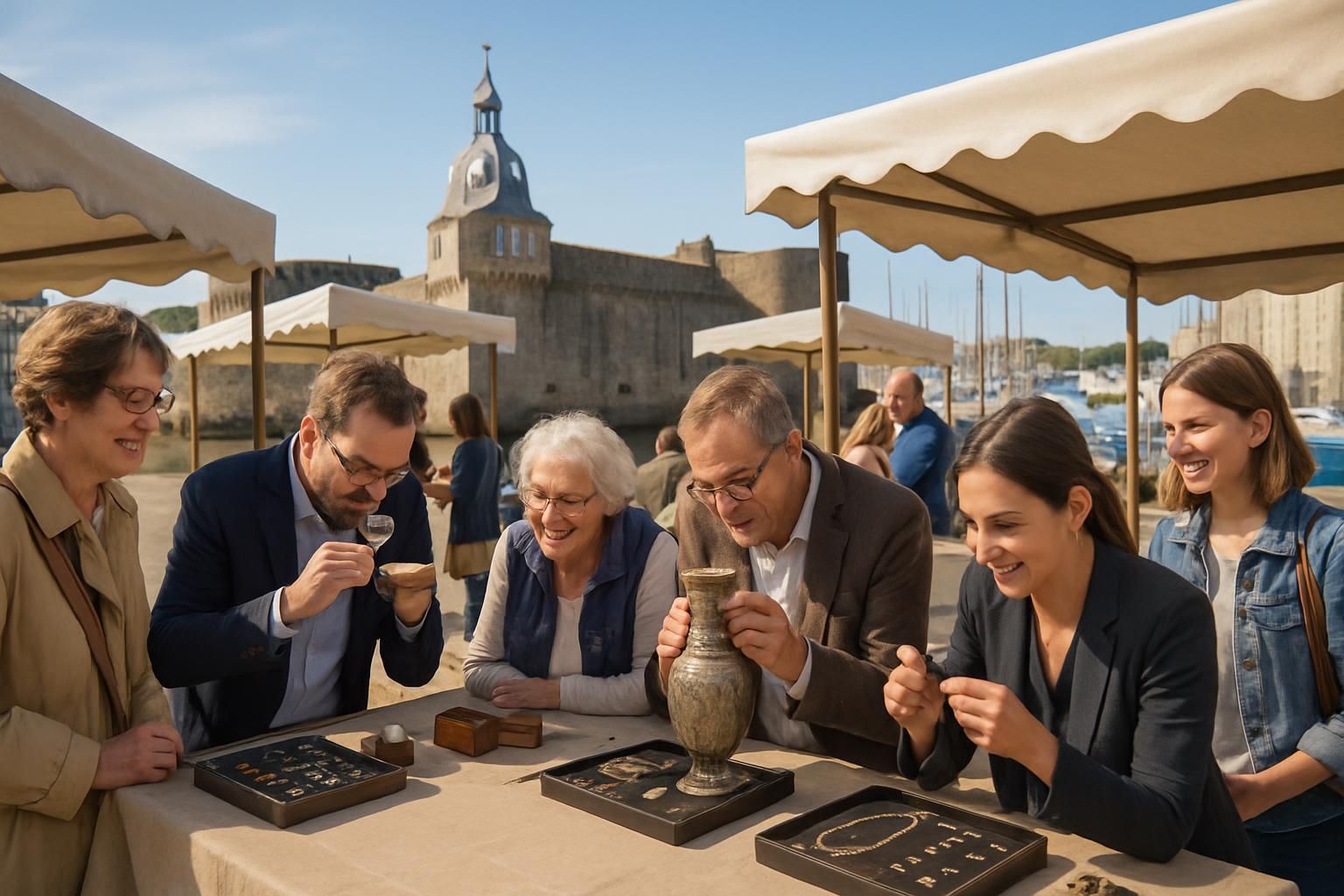 participez au rendez-vous du jeudi à concarneau et profitez d'expertises gratuites pour vos objets d'art et bijoux. évaluez vos trésors en toute confiance avec des professionnels qualifiés.