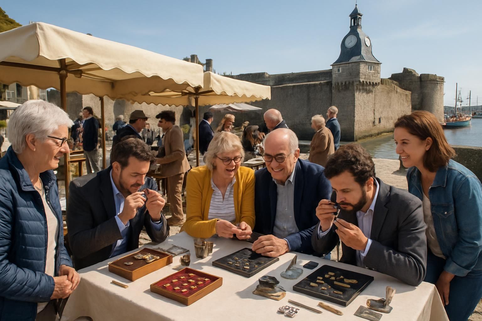 participez au jeudi à concarneau et profitez d'expertises gratuites pour évaluer vos objets d'art et bijoux avec des professionnels qualifiés.