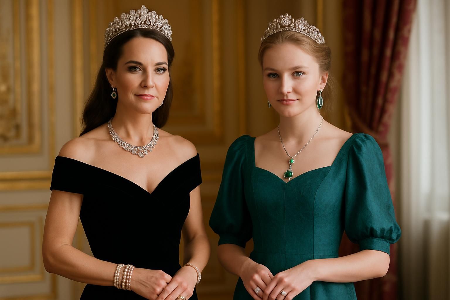 découvrez quelle future reine d’europe, entre kate middleton et élisabeth de belgique, possède la plus somptueuse collection de bijoux royaux.