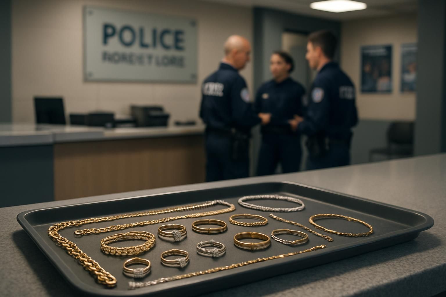 la police d’indre-et-loire recherche les propriétaires de bijoux récupérés lors d’enquêtes sur des vols par ruse. si vous avez été victime, contactez les autorités pour récupérer vos biens.