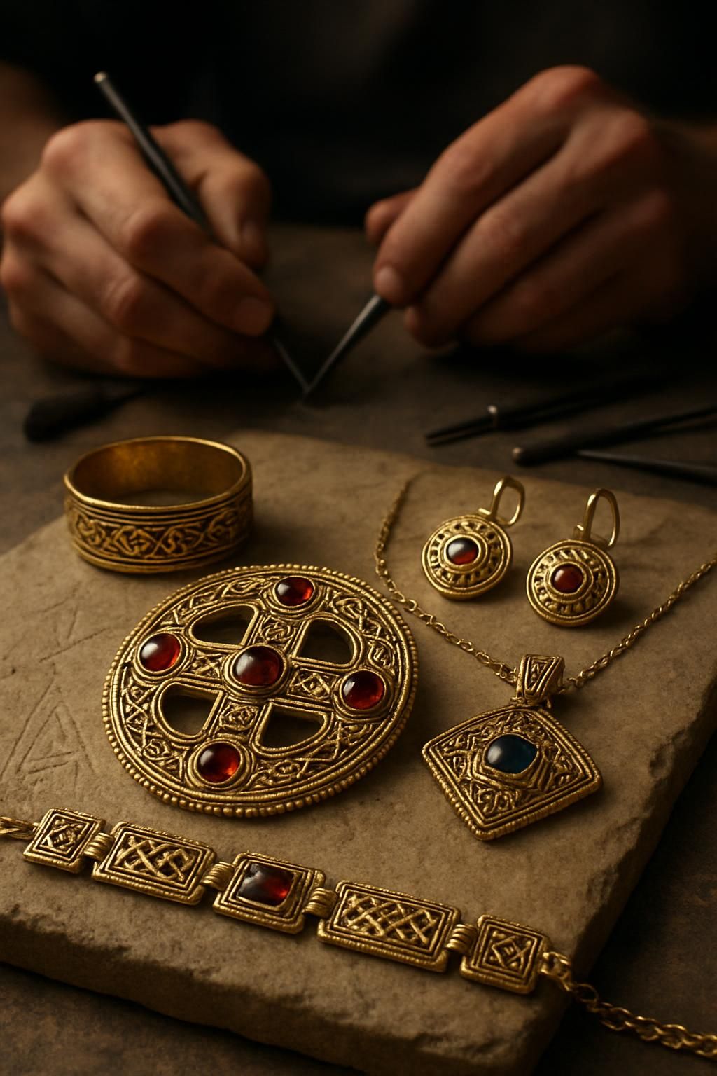 explorez la redécouverte des trésors mérovingiens à travers une nouvelle collection de bijoux qui mêle histoire et modernité, inspirée du riche héritage du passé.