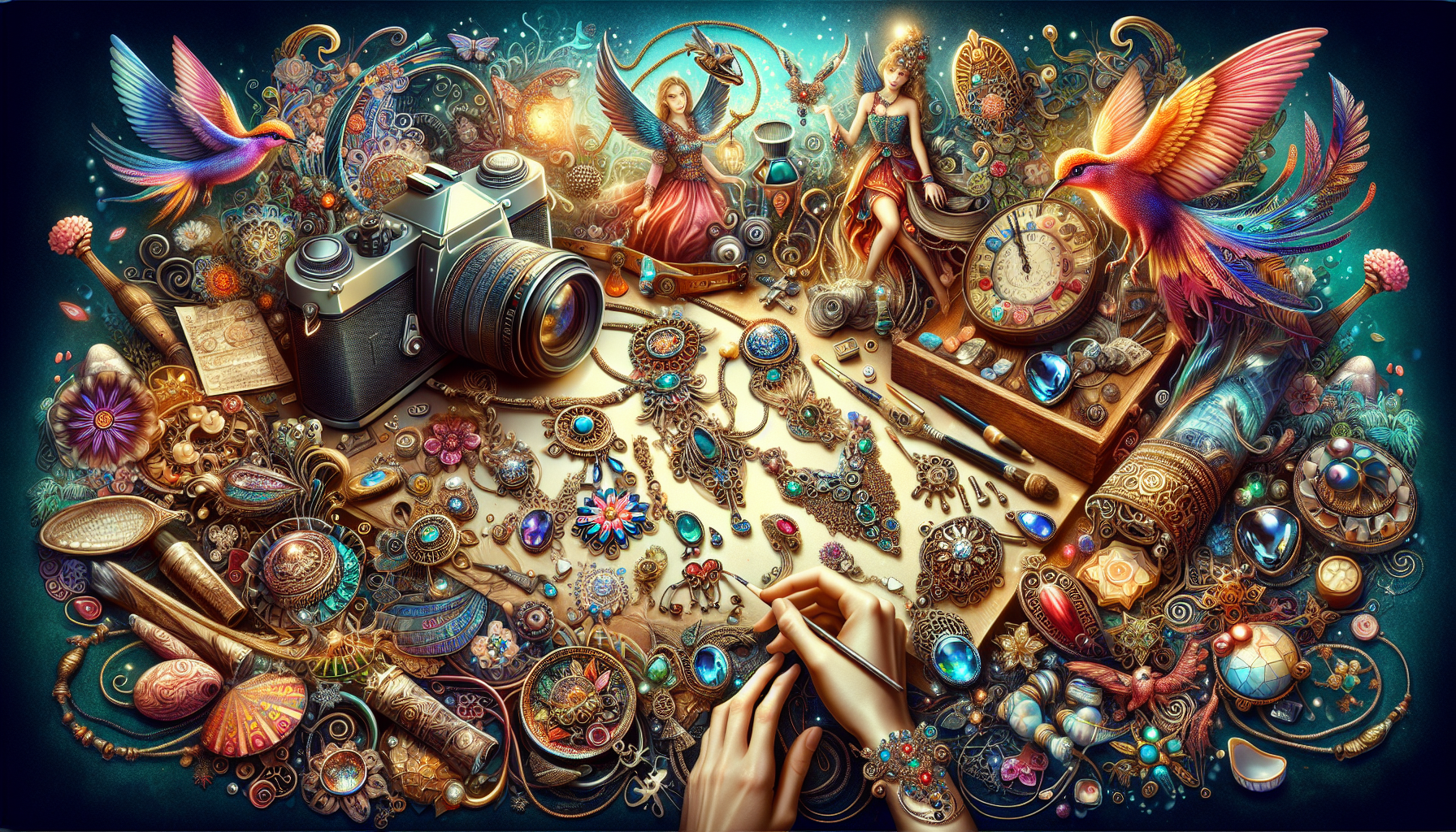 découvrez l'univers enchanteur de l'art à villedieu-les-poêles, où une artisan passionnée crée des bijoux fascinants et des illustrations féeriques. plongez dans un monde de créativité et de beauté qui émerveillera vos sens.