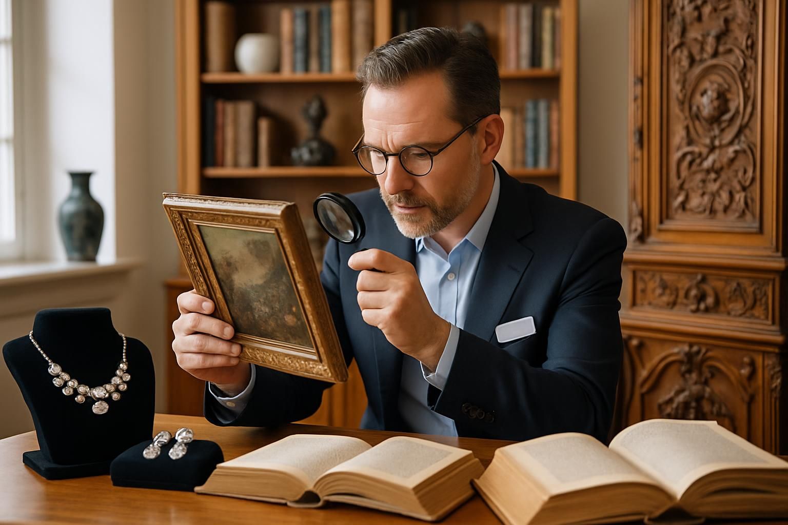 le 4 juin, profitez d'expertises gratuites offertes par un commissaire-priseur pour vos tableaux, bijoux, meubles et livres. une occasion unique pour connaître la valeur de vos objets précieux.
