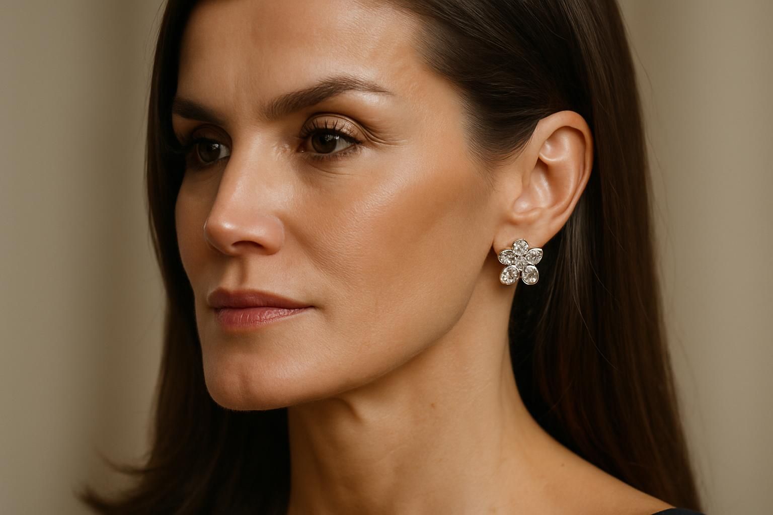 découvrez les élégantes boucles d'oreilles florales portées par letizia d’espagne, le bijou vedette de la semaine alliant charme et sophistication.