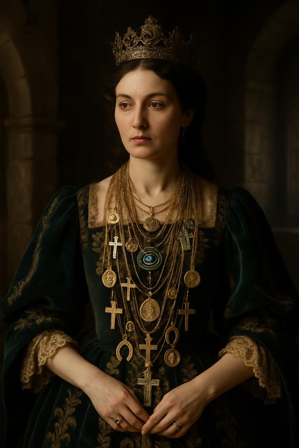 découvrez les multiples colliers de la reine sophie, un mélange fascinant de foi profonde et de superstition, révélant l'histoire et la symbolique derrière ces bijoux uniques.