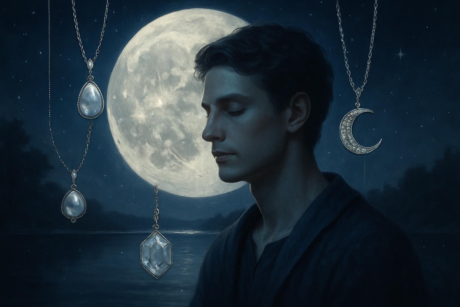 découvrez l'histoire captivante d'un prénom rare de 4 lettres, symbole de la lune, d'un bijou précieux et d'un esprit unique.