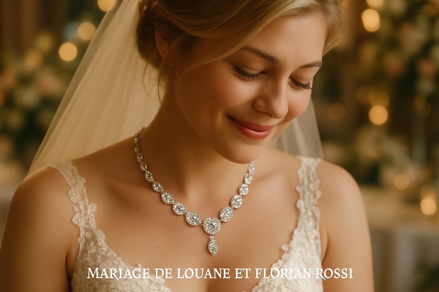 découvrez le mariage de louane et florian rossi à travers une plongée dans ses bijoux d’exception et le récit émouvant autour de son collier unique.