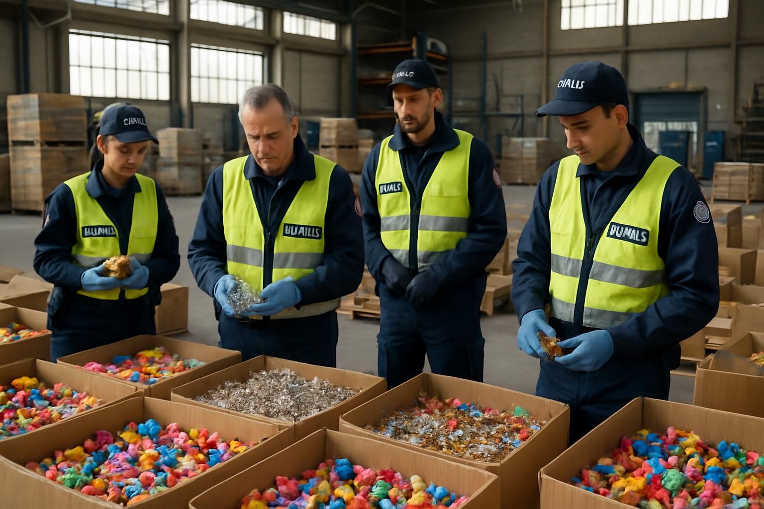 à marseille, la douane a saisi plus de 50 000 jouets et bijoux contrefaits importés illégalement de chine, renforçant la lutte contre la contrefaçon.