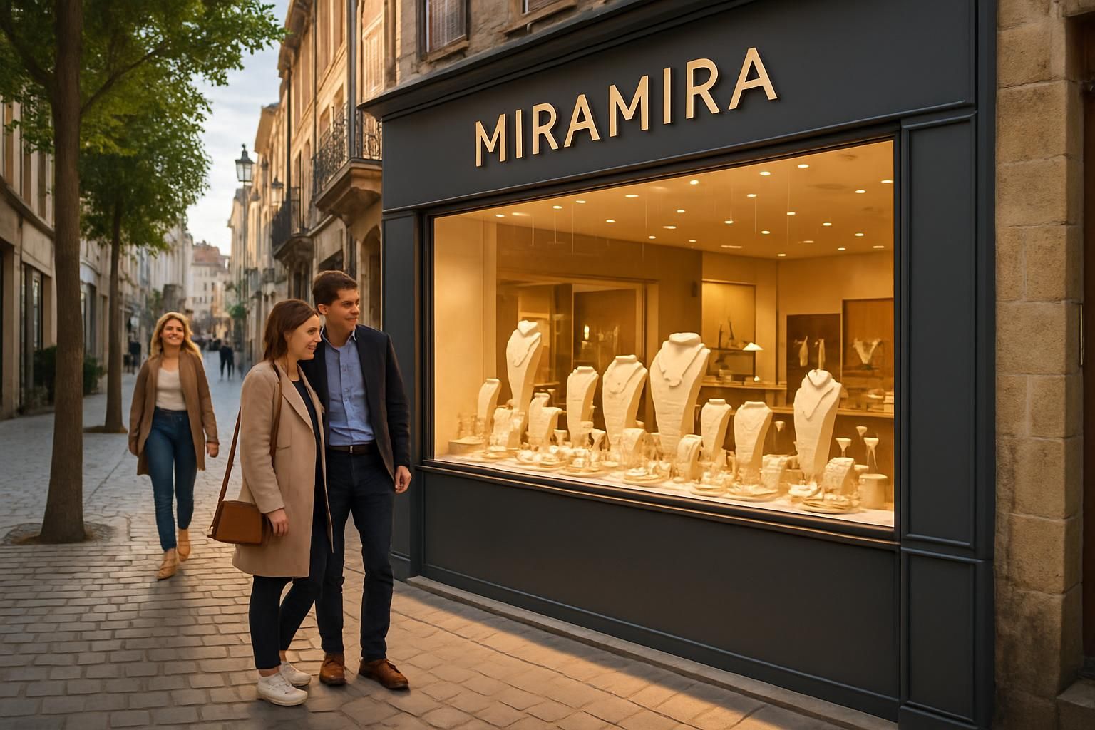 découvrez la nouvelle boutique miramira, spécialisée en bijoux, située au cœur de la rue piétonne de charleville. une adresse incontournable pour sublimer votre style avec des créations uniques.