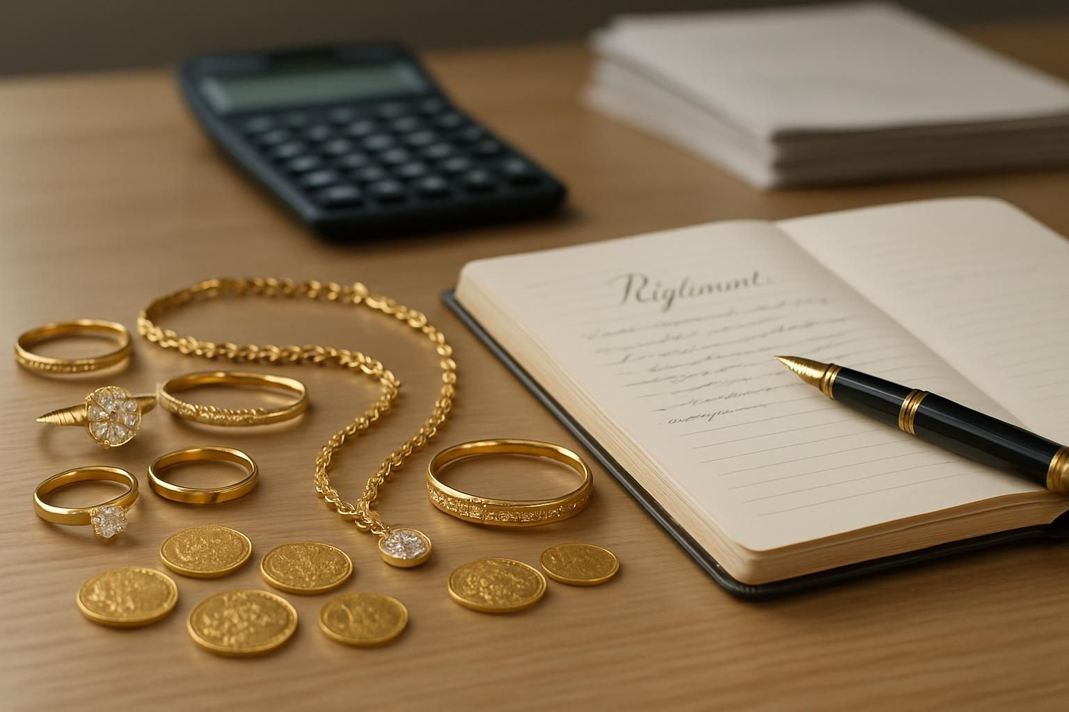 découvrez notre guide complet sur la fiscalité applicable à la revente de bijoux et pièces d'or, pour bien comprendre vos obligations et optimiser vos transactions en toute légalité.