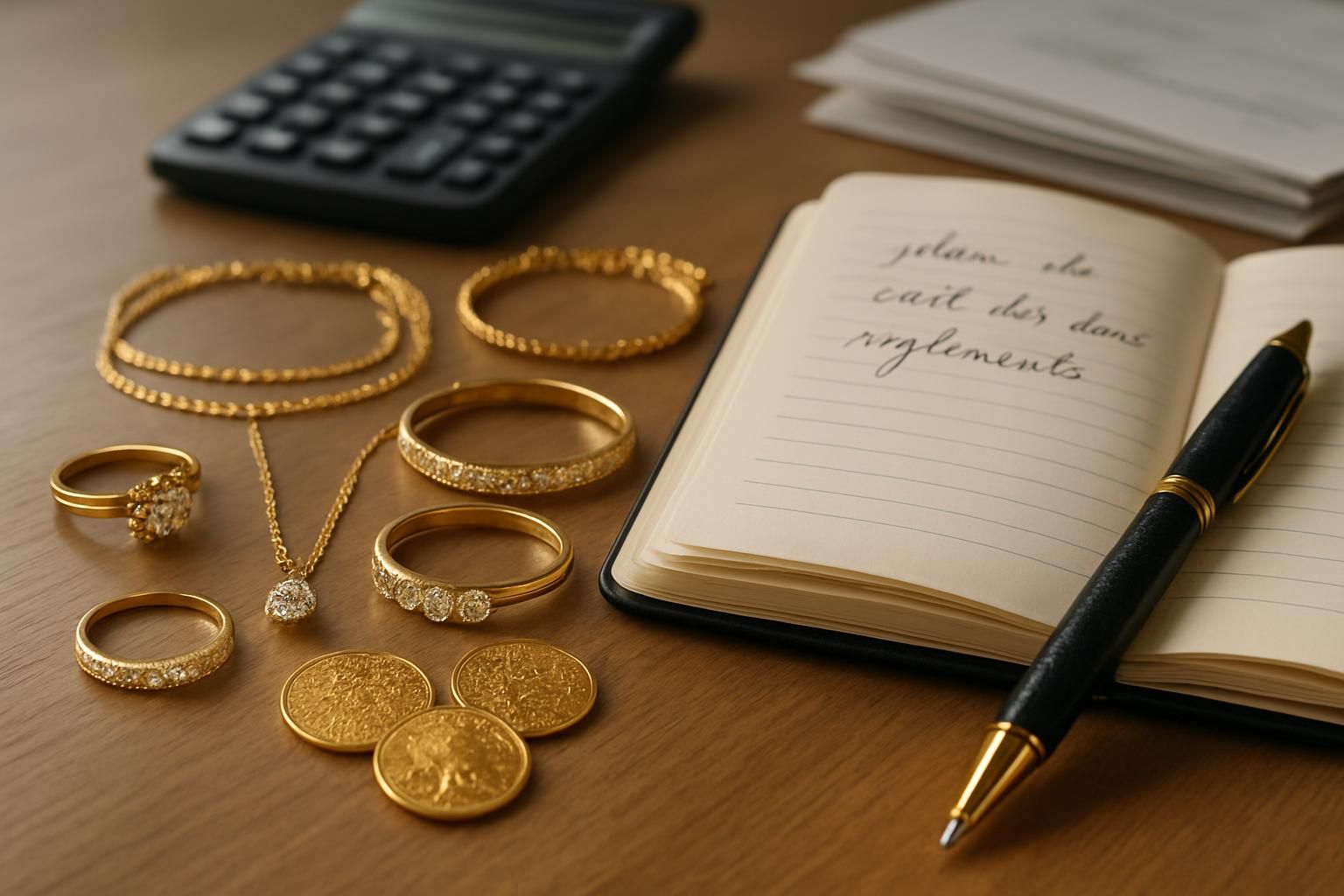 découvrez notre guide complet sur la fiscalité applicable à la revente de bijoux et pièces d'or, pour bien comprendre vos obligations et optimiser vos ventes en toute légalité.