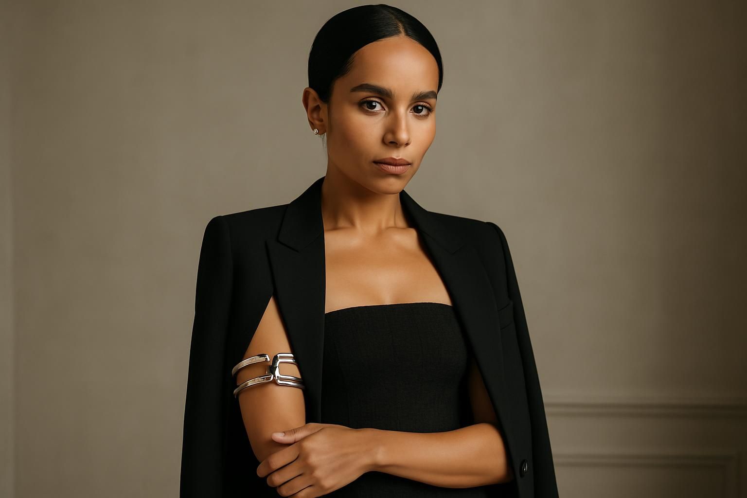 découvrez comment zoë kravitz lance la saison avec le bracelet de bras, le bijou tendance indispensable pour sublimer votre style cet été.