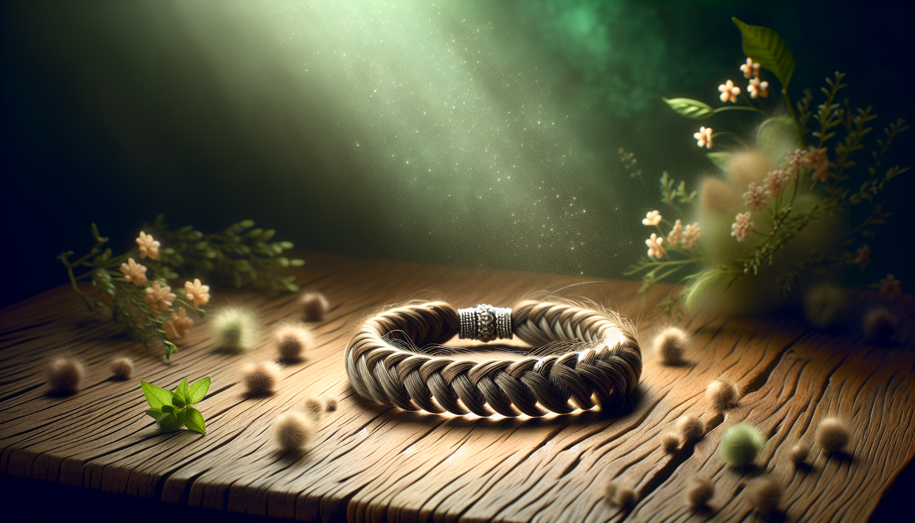 découvrez notre bracelet en crin de cheval, une pièce unique alliant élégance et nature. fabriqué à partir de crins de qualité, ce bracelet vous offre une touche artisanale et authentique, parfaite pour sublimer votre style au quotidien.