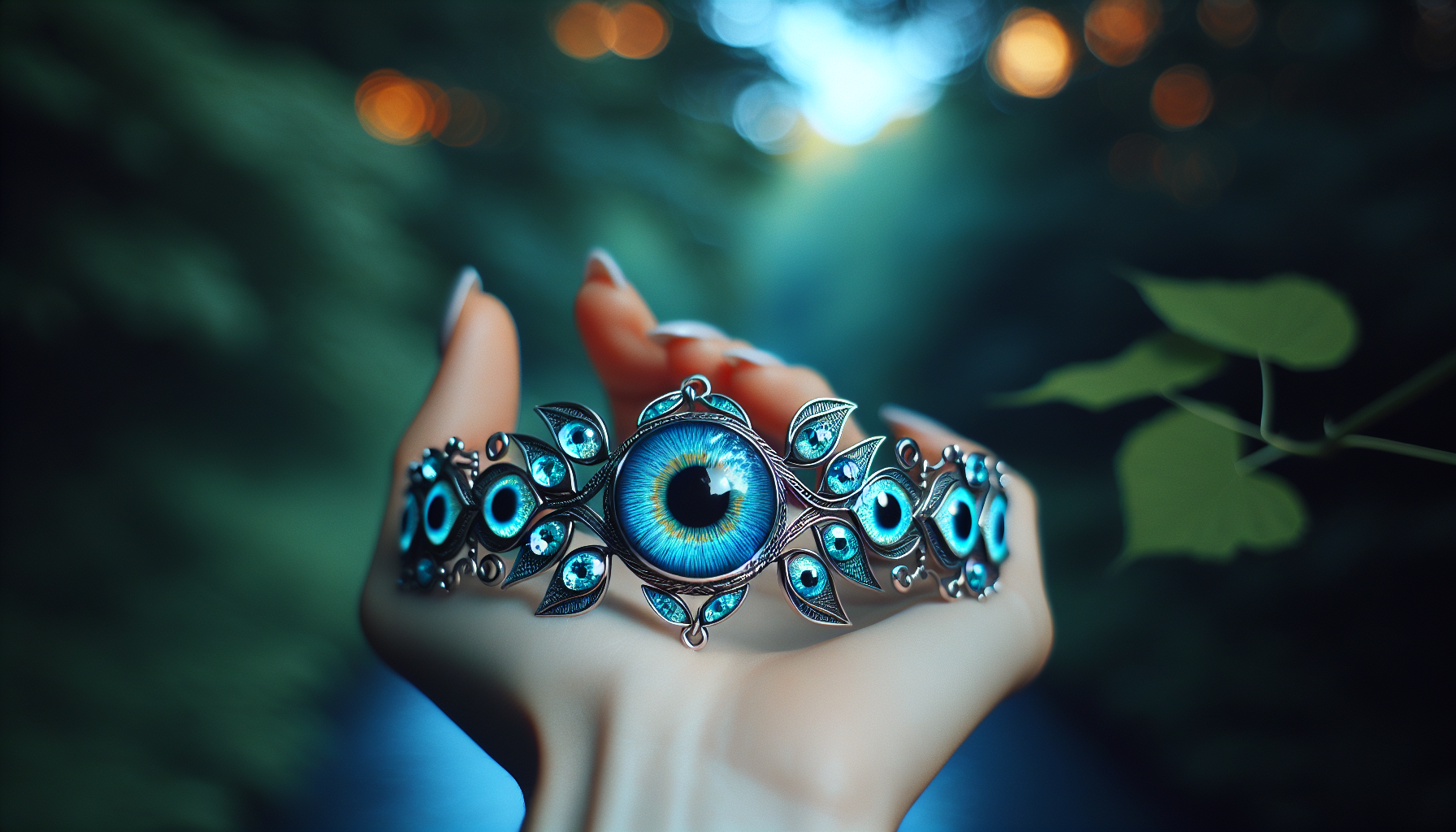 découvrez notre bracelet œil bleu, un bijou unique qui allie élégance et protection. fabriqué avec des matériaux de haute qualité, ce bracelet est parfait pour ajouter une touche de sophistication à votre style tout en repoussant les énergies négatives. idéal pour un cadeau ou pour se faire plaisir.