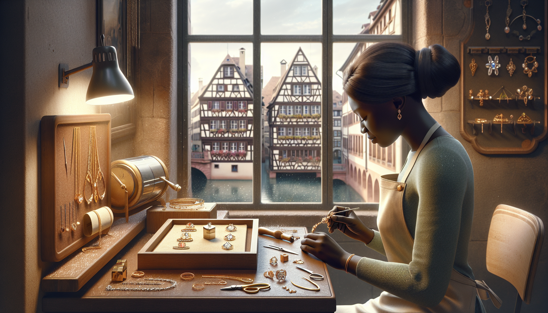 découvrez notre service de réparation de bijoux à strasbourg, où nous redonnons vie à vos précieuses créations. que ce soit pour un collier, une bague ou un bracelet, nos experts en joaillerie s'occupent de vos pièces avec soin et expertise. offrez à vos bijoux une seconde chance !